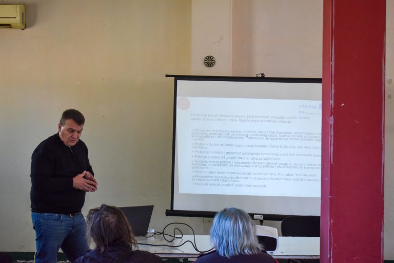 Održan edukativni dan u Stajićevu u okviru projekta SIPHEALTH